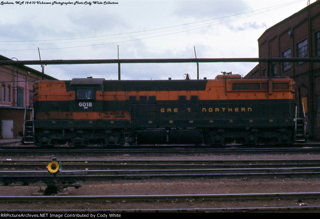 Burlington Northern SD7 6018